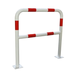 Barrière à platine - L1500 x H1000 mm - D40 mm 1000 1500 8.5 40 ROUGE/BLANC