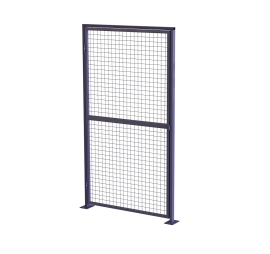 Porte battante simple Eco Modul + 2200 GRIS RAL 7016 Passage utile 1100 mm - Poussée droite 1205 40.15